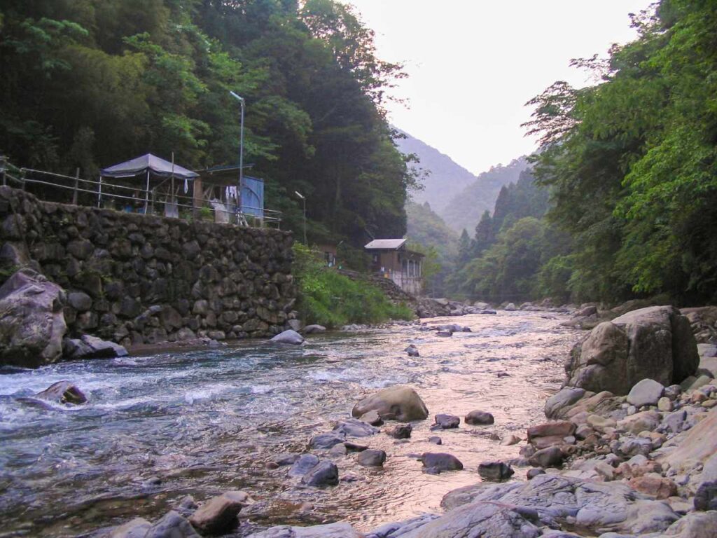 神湯荘露天風呂