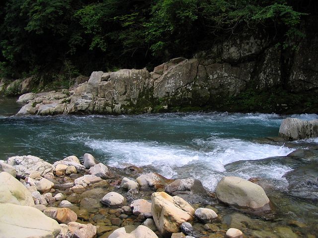 十津川・上湯川本流