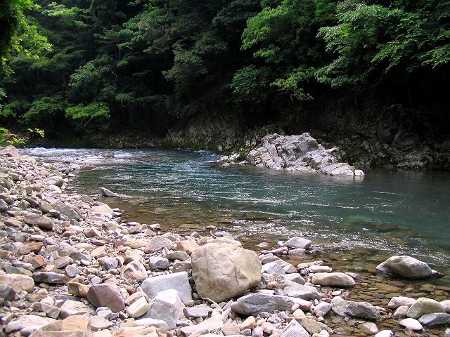 十津川・上湯川本流