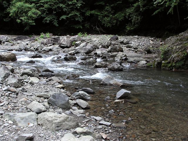 十津川・神納川支流・榎谷