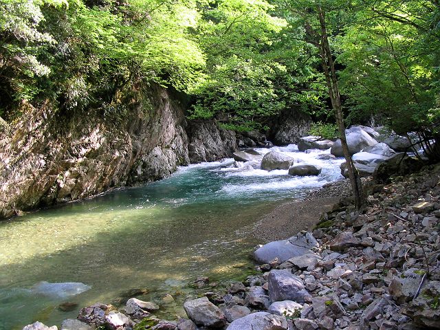 十津川・滝川本流