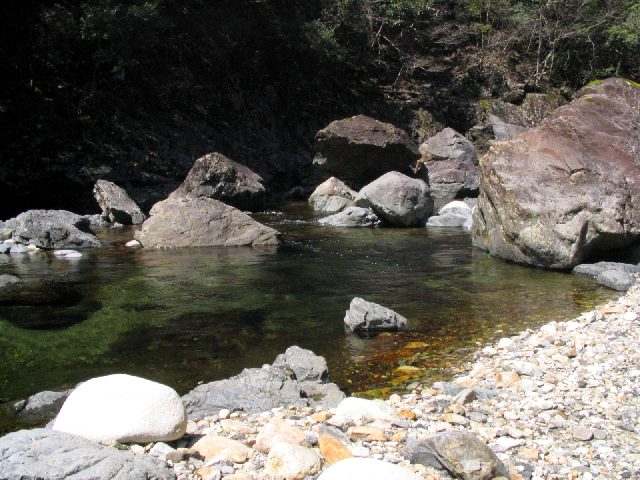 十津川・滝川本流