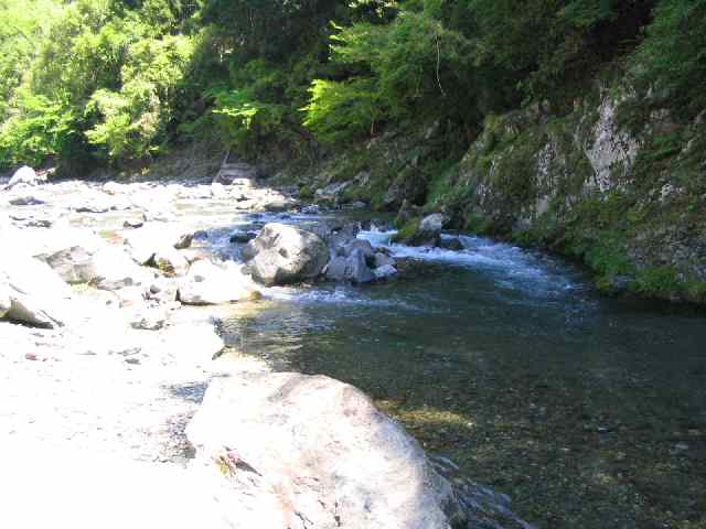 奈良県・北山川本流・上北山村