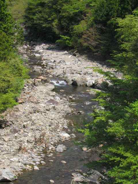 奈良県・吉野川・川上