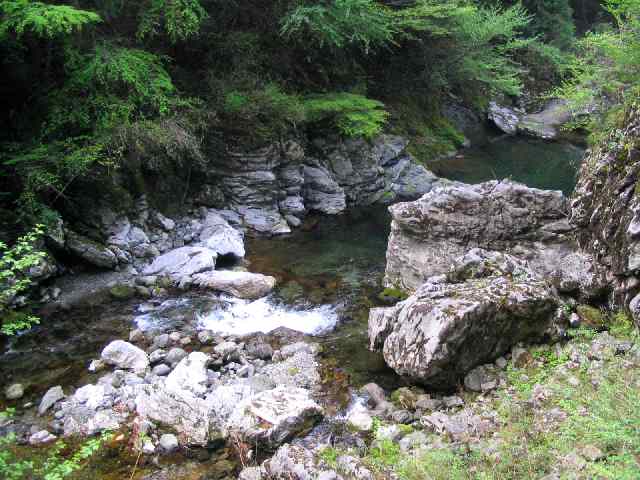 奈良県・吉野川・川上