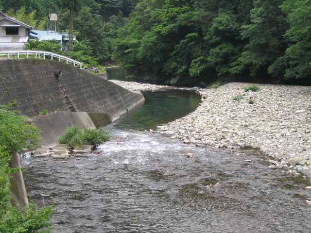 和歌山県四村川