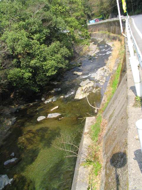 和歌山県紀ノ川、不動谷川