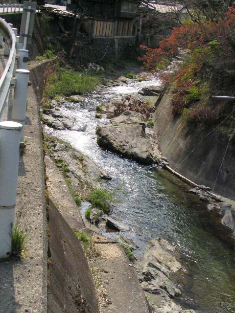 和歌山県紀ノ川、不動谷川