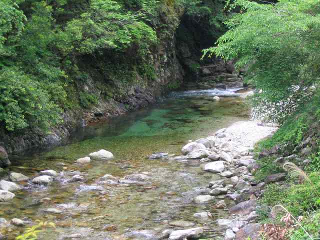 奈良県北山川(下北山村)