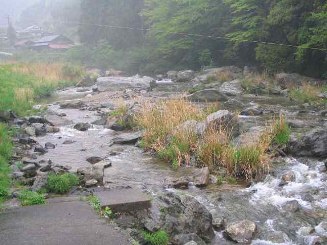 奈良県高見川