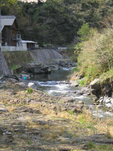 和歌山県丹生川(玉川峡)