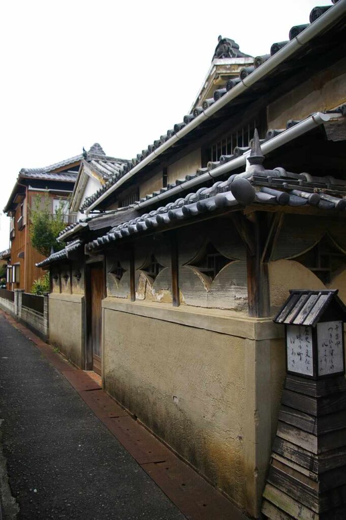 和歌山県湯浅町の古い町並み