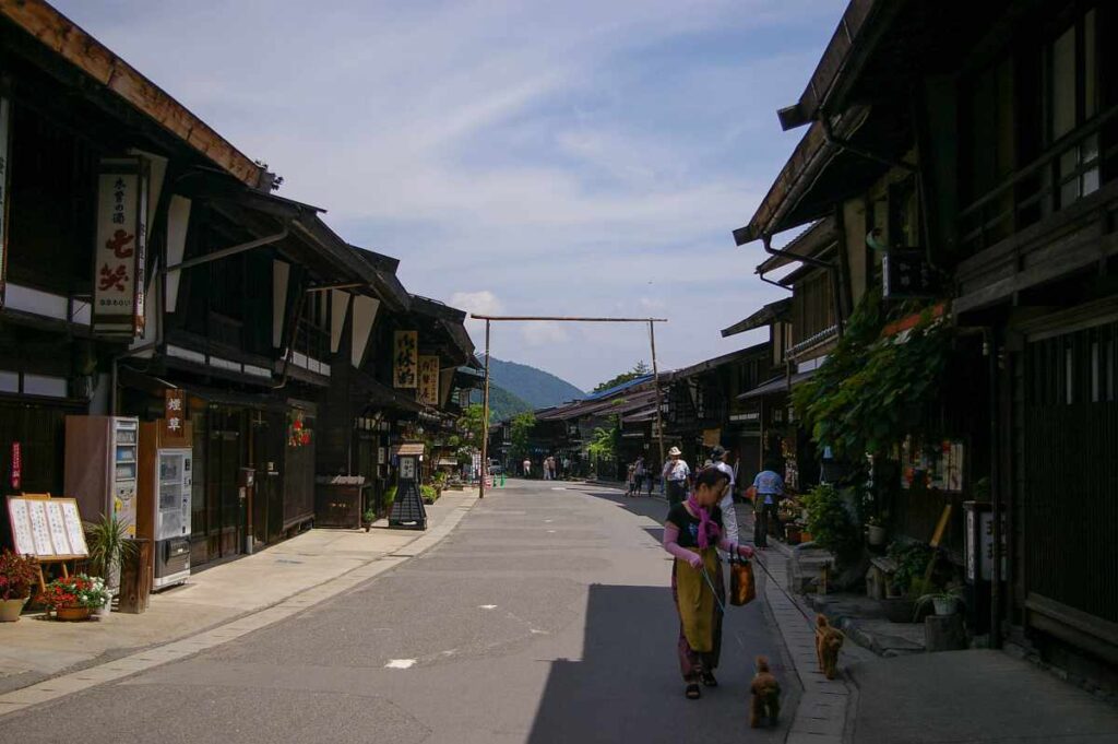 中山道　奈良井宿