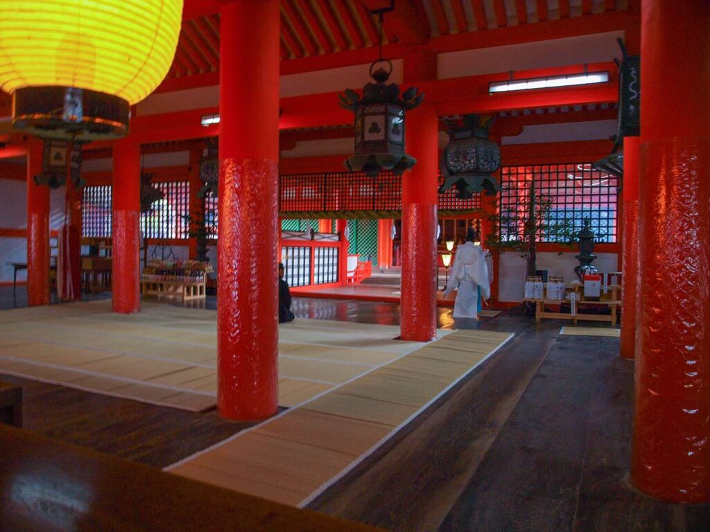 安芸の宮島、厳島神社