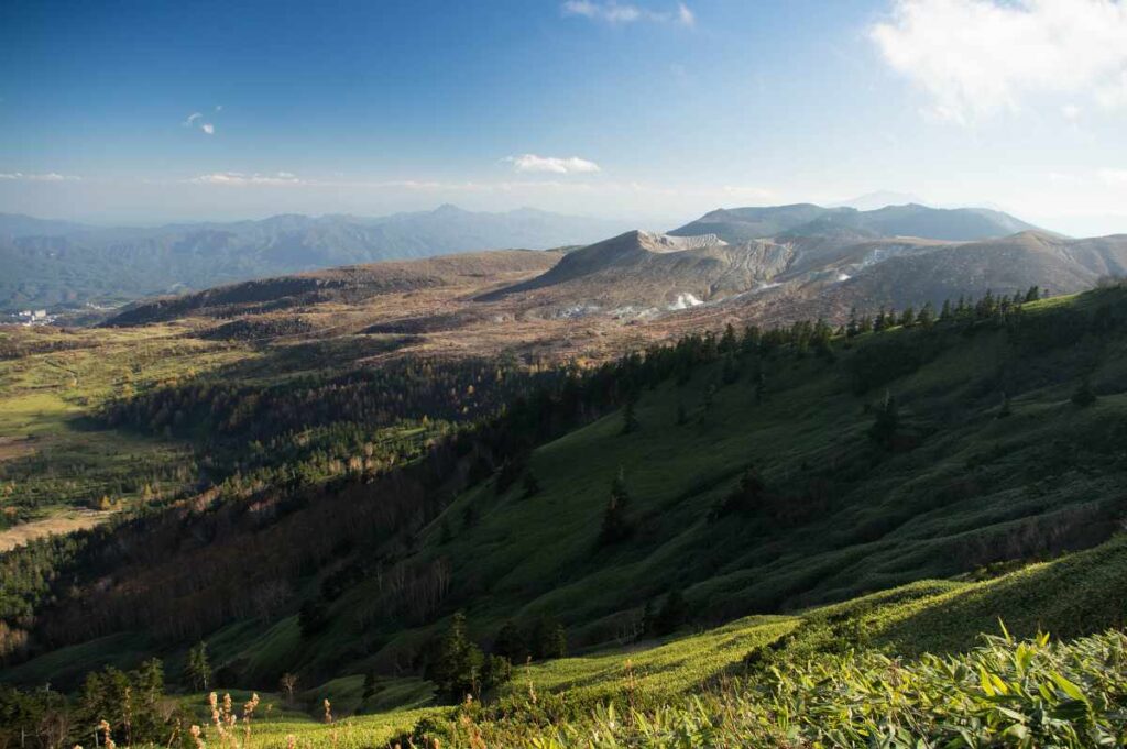 白根山、横手山周辺