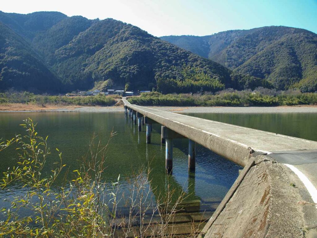 四万十川　沈下橋