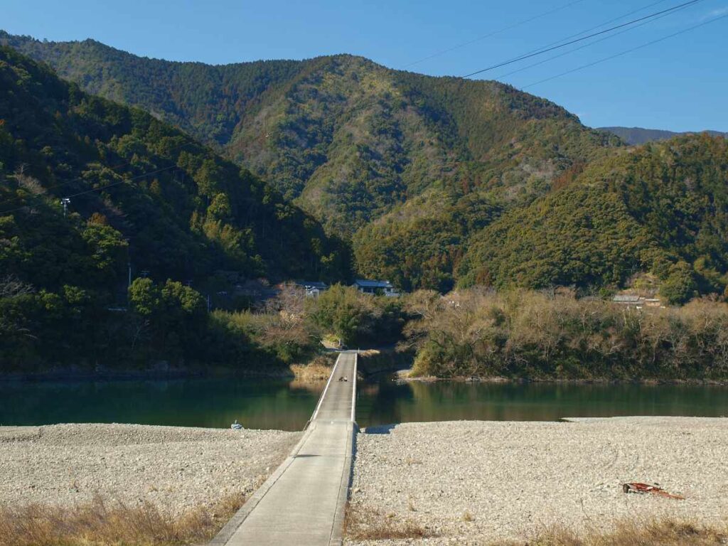 四万十川　沈下橋