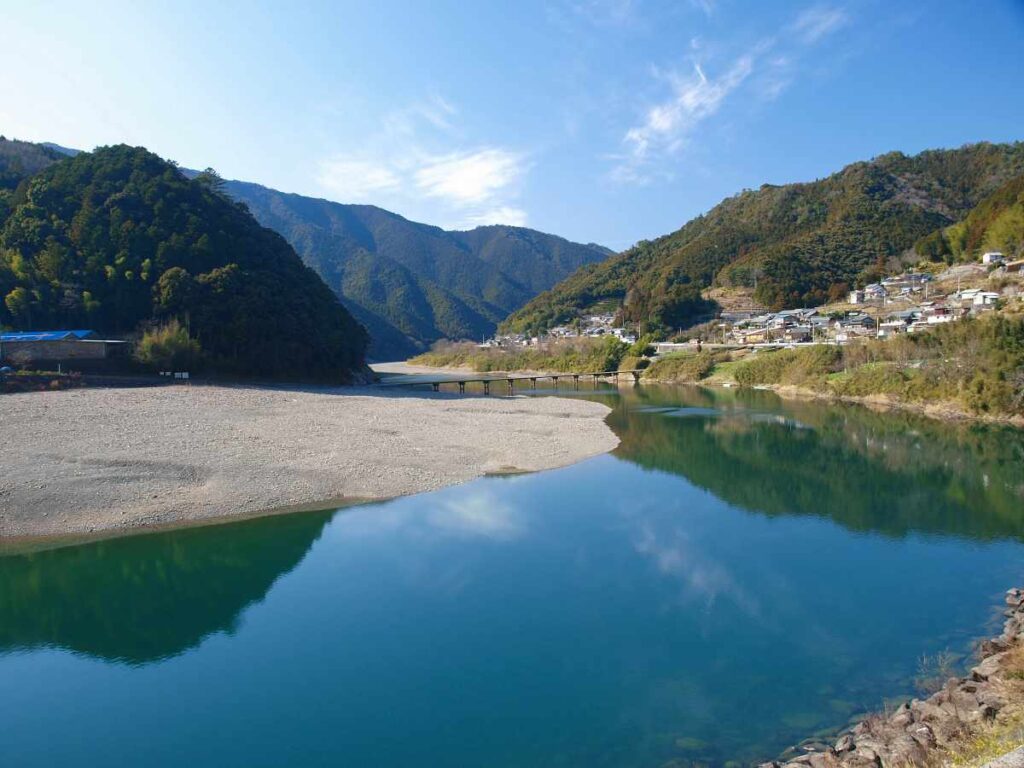 四万十川　沈下橋