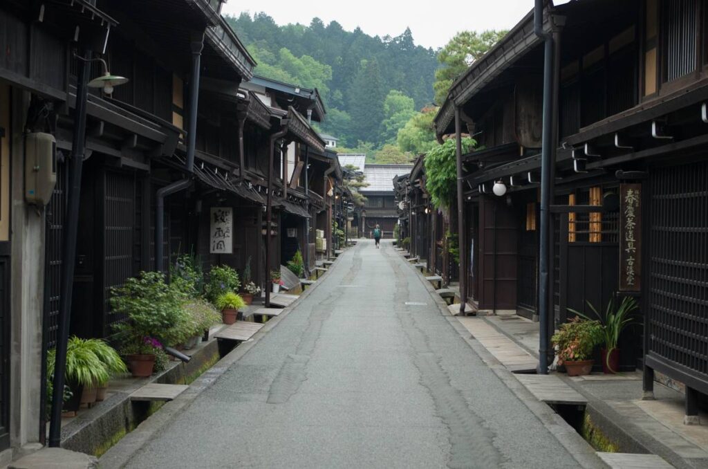 飛騨高山「古い町並み」の写真画像