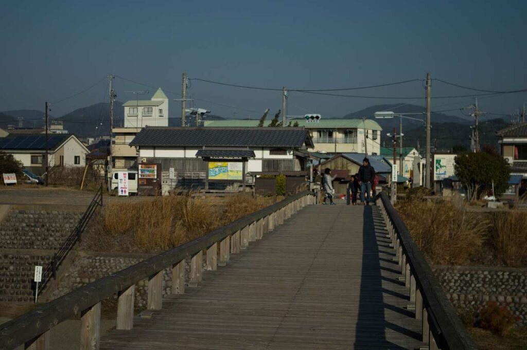 蓬萊橋、島田宿