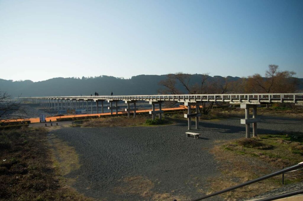 蓬萊橋、島田宿