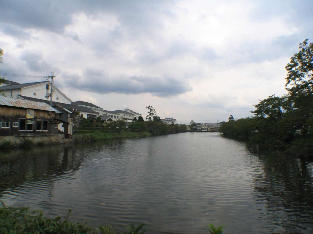 丹波篠山城跡の掘