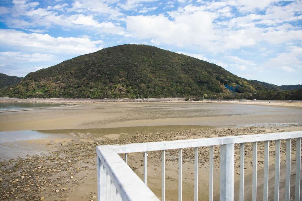 和歌山で一番遠浅の西広海岸の写真画像