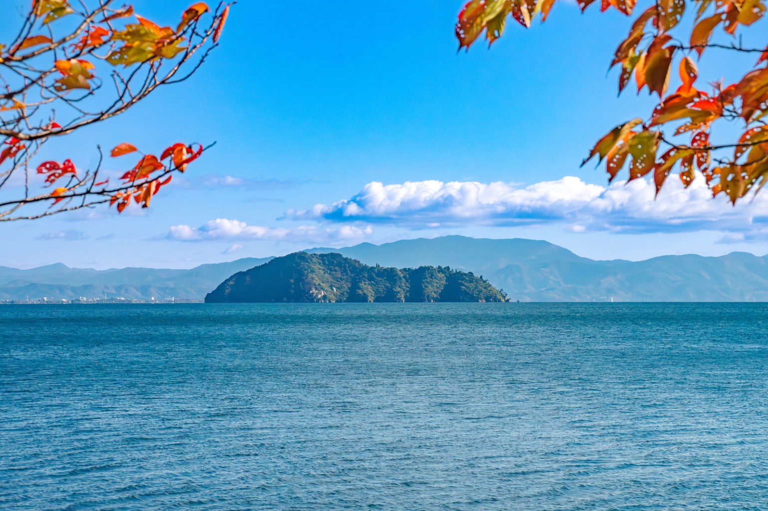 秋の琵琶湖の風景　2024