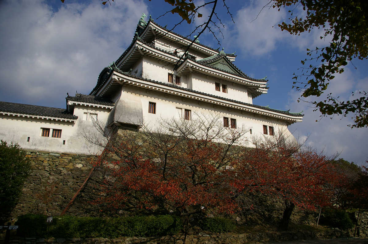 和歌山城　紅葉渓庭園の紅葉